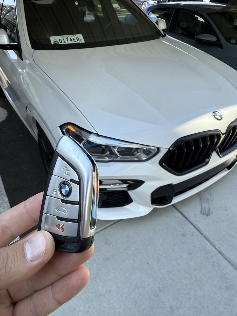 BMW smart key fob replaced and programmed on site in Coeur d'Alene, Idaho