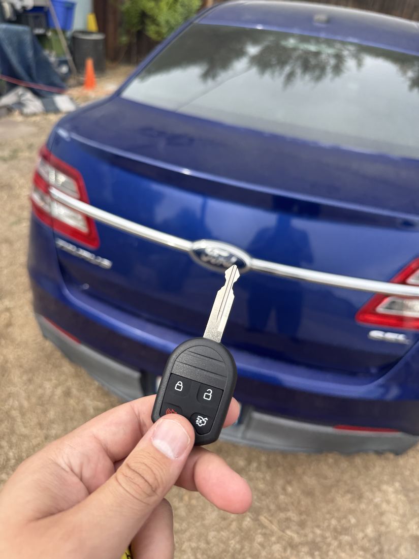 Ford car key cut and programmed at the vehicle in Coeur d'Alene